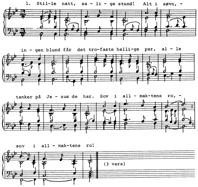 Stille natt, salige stund