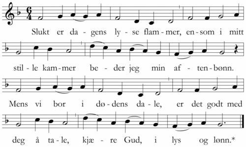 Slukt er dagens lyse flamme