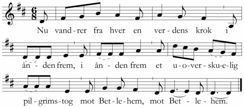 Nu vandrer fra hver en verdens krok