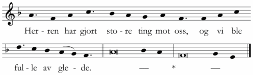 Herren har gjort store ting