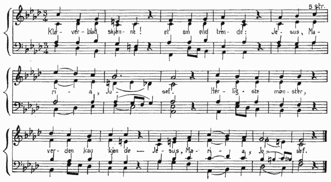 Kløverblad skjønne