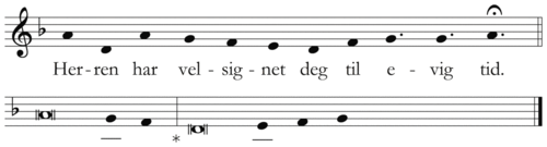 Herren har velsignet deg