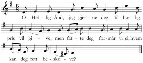 O Hellig Ånd, jeg gjerne deg