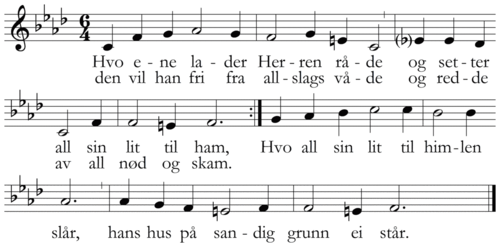 Hvo ene lader Herren råde