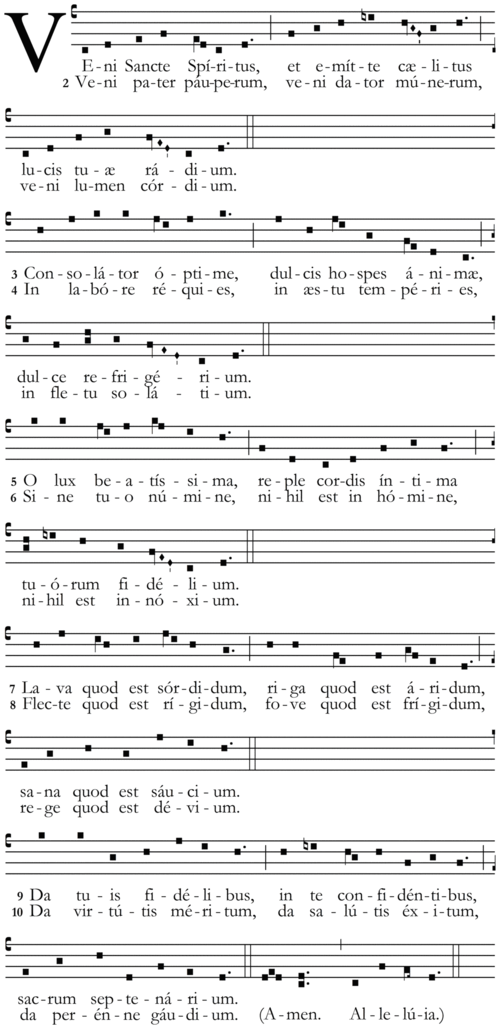 Veni Sancte Spíritus