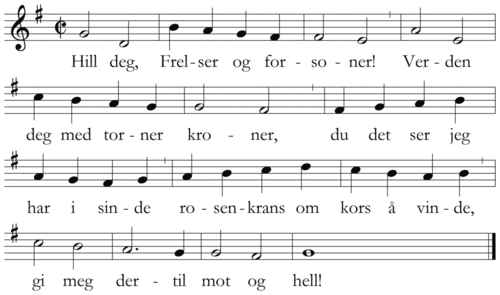 Hill deg, Frelser og forsoner