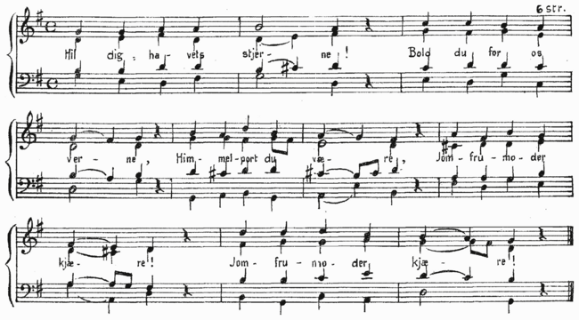 Hil dig, havets stjerne